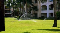 Sprinkler Irrigation System Hotel