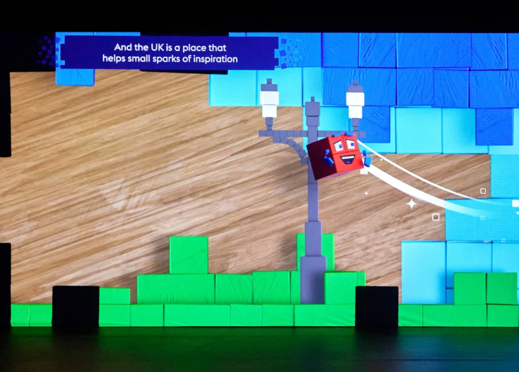 "PIX" in an animated British setting